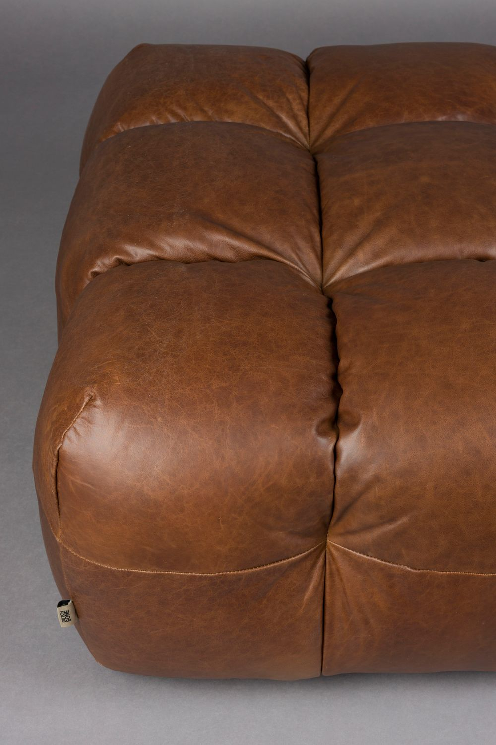 Hackman Hocker Leer Chocolade Bruin Hackman Hocker Leer Chocolade Bruin