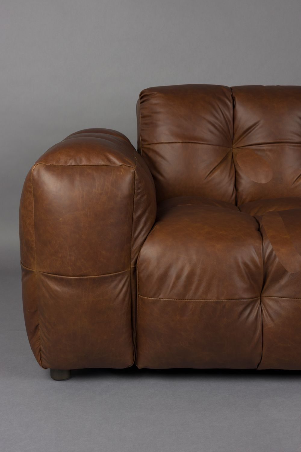 Sofa Hackman 4,5-Seater Leather Chocolate Sofa Hackman 4,5-Seater Leather Chocolate