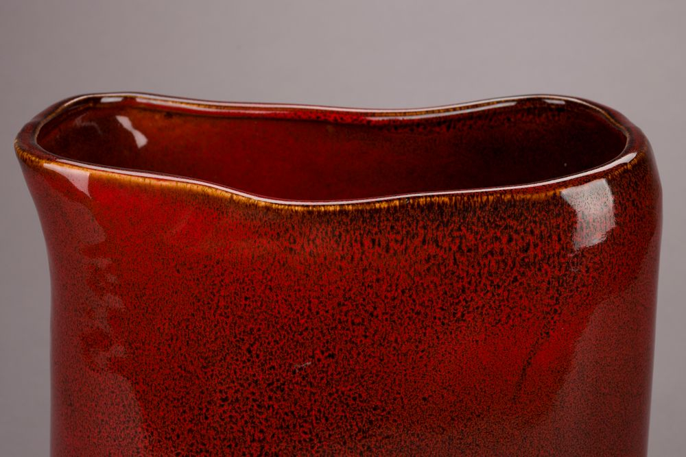 Vase Edna M Red Vase Edna M Red