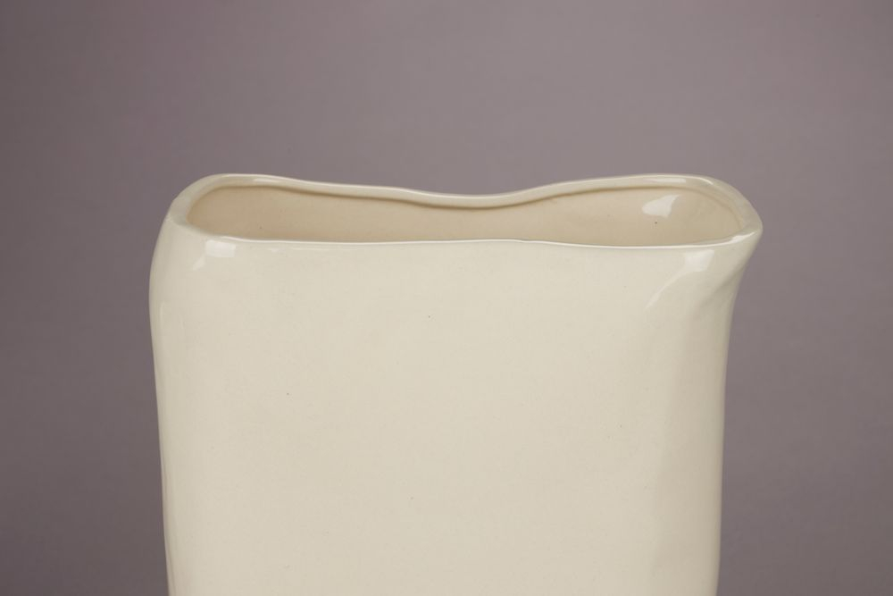 Vase Edna M Beige Vase Edna M Beige