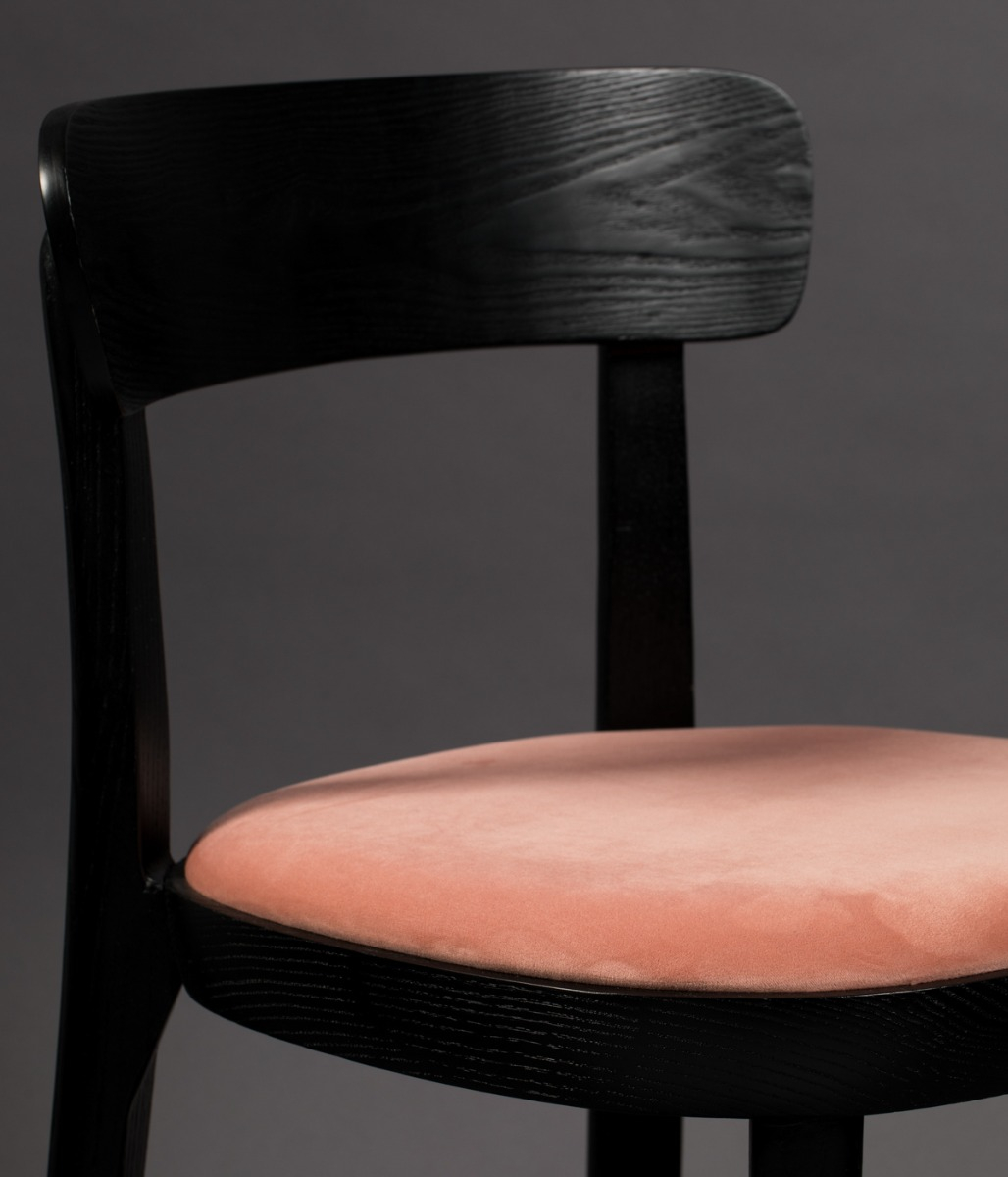 Brandon Chair Black/Pink