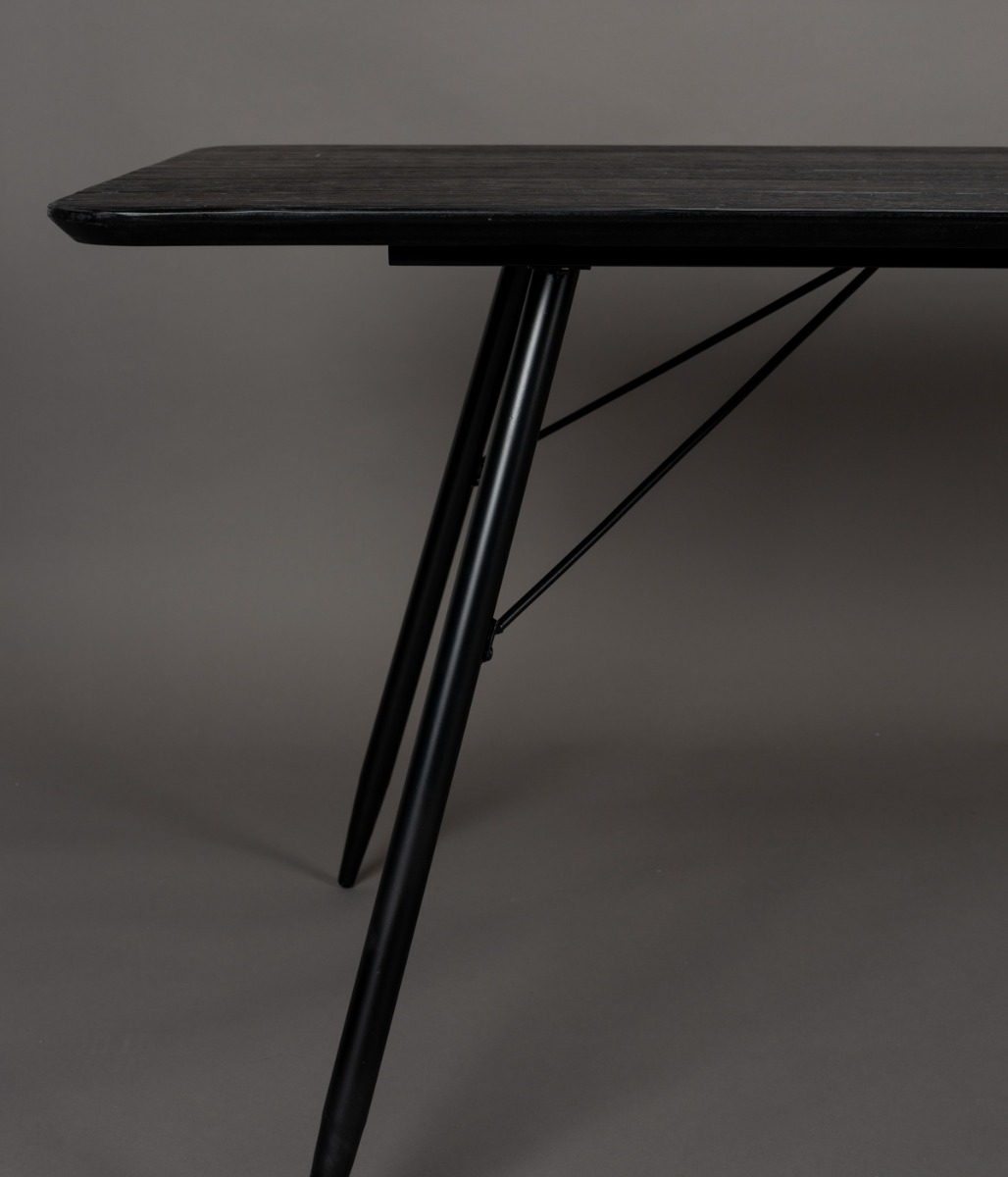 Roger Dining Table Black 200X90