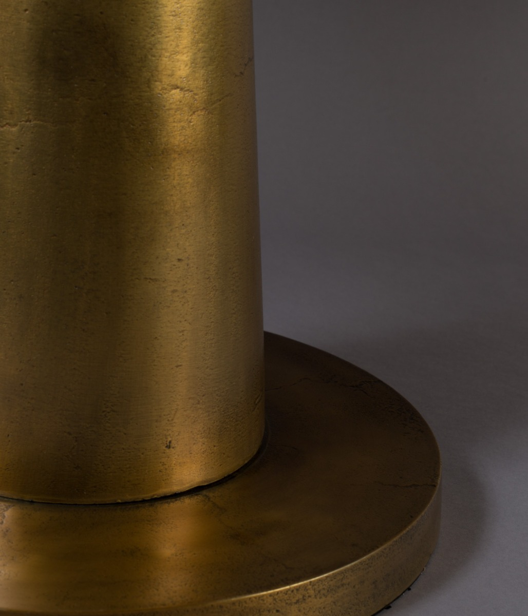 Brute Side Table Brass