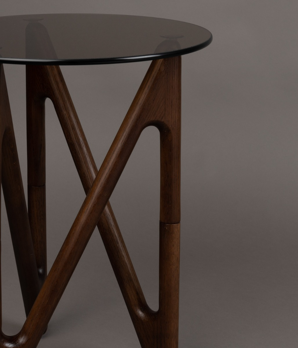 Naia Side Table Walnut