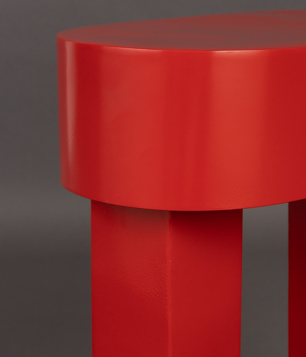 Magenta Side Table Red
