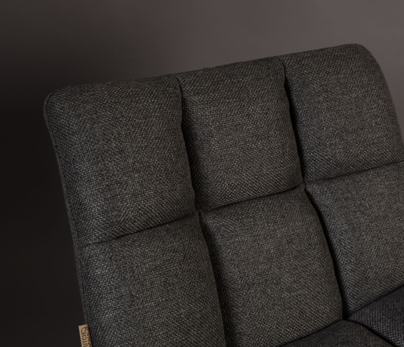 Bar Lounge Chair Dark Grey