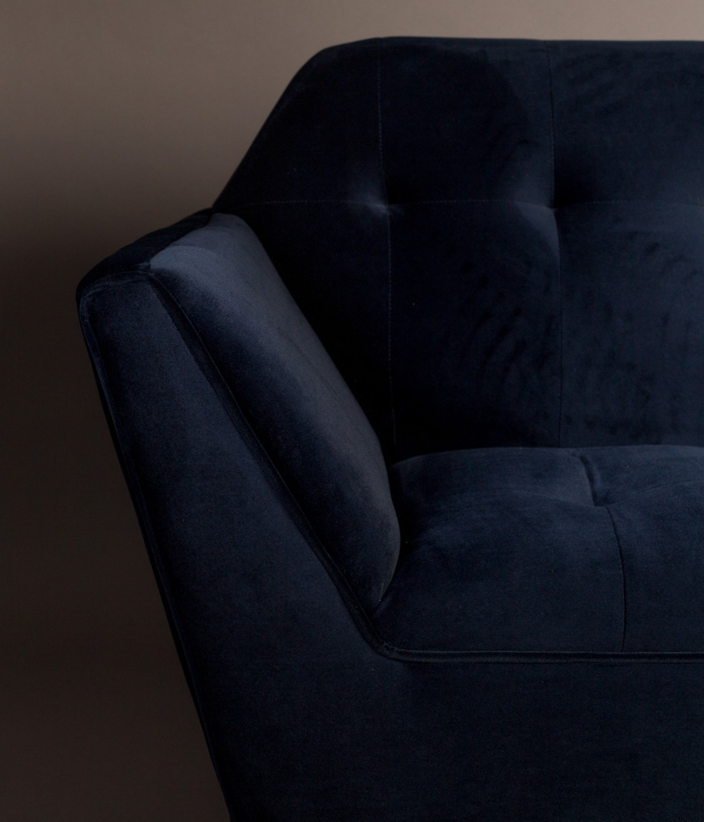 Kate Lounge Chair Deep Blue