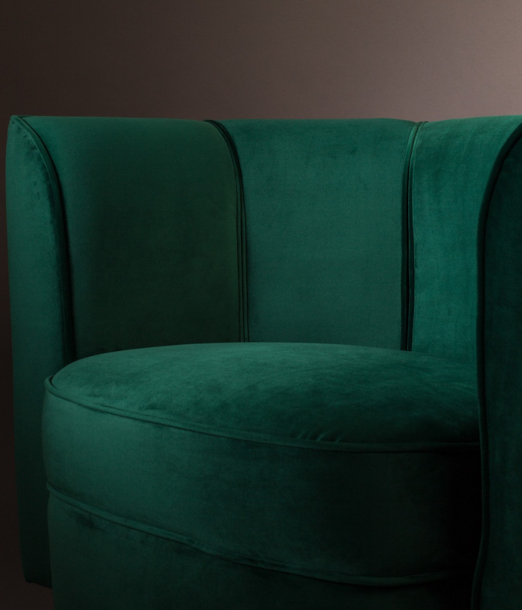 Flower Lounge Chair Green