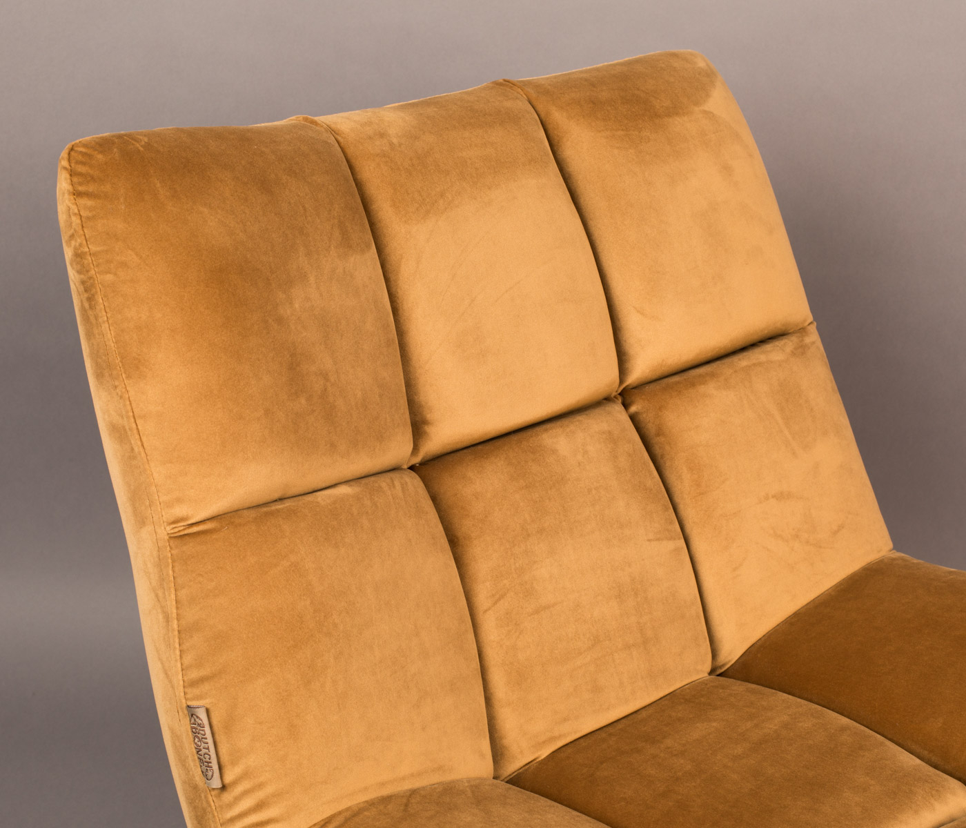 Bar Lounge Chair Golden Brown