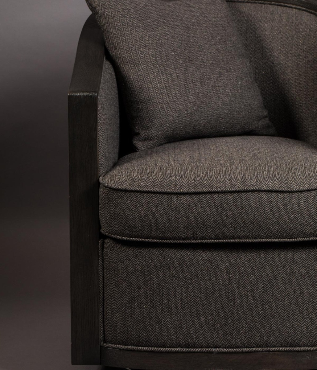 Amaron Lounge Chair Natural/Grey