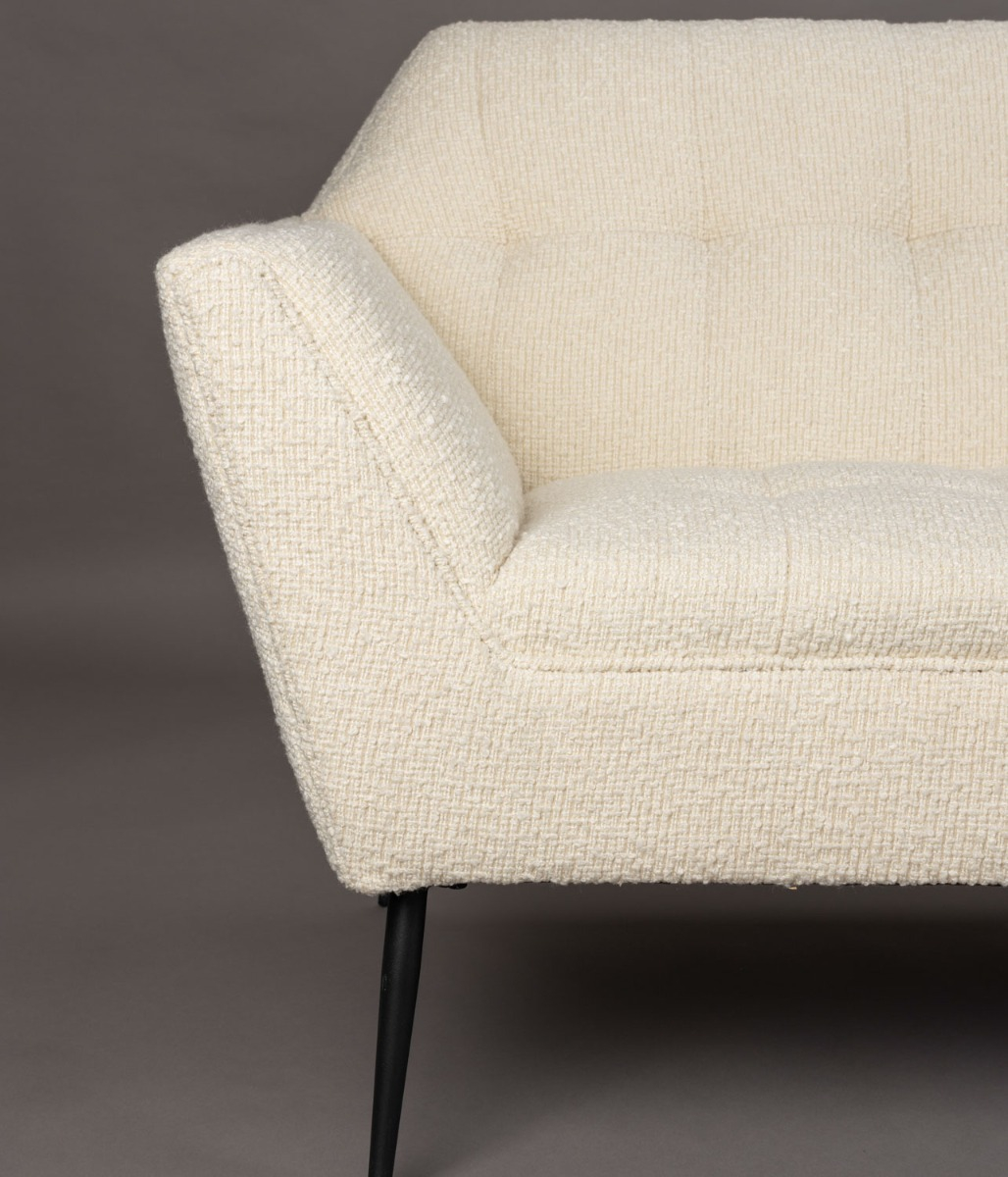 Kate Lounge Chair Bouclé Beige