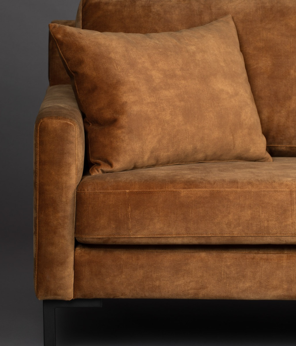 Houda 3 Seater Caramel