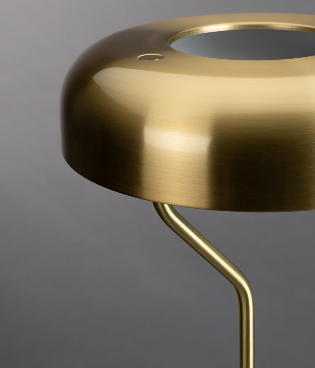 Eclipse Floor Lamp Brass