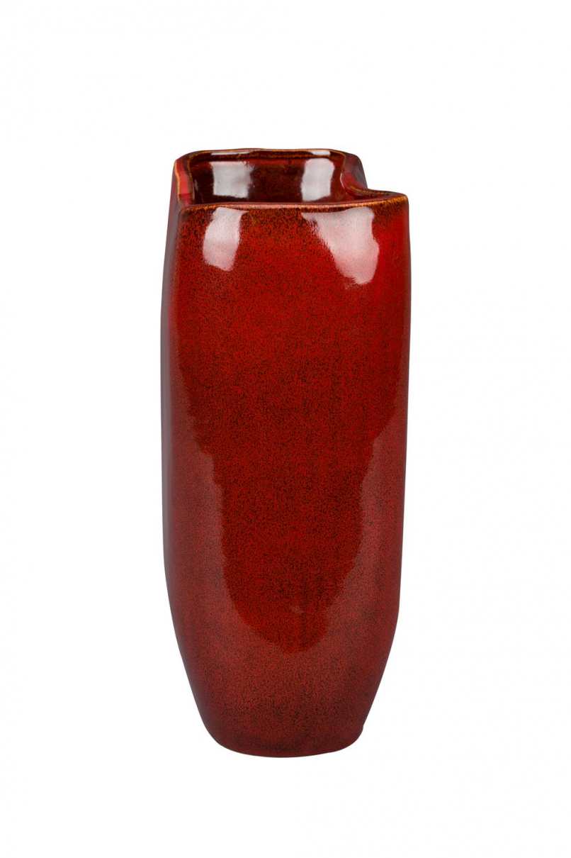 Vase Edna M Red main product photo no-optimization