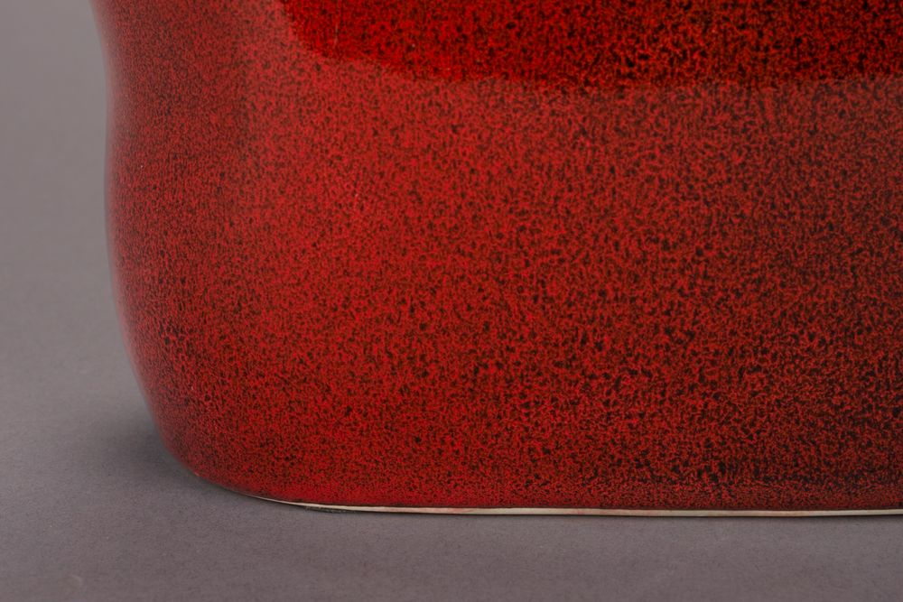 Vase Edna M Red main product photo no-optimization