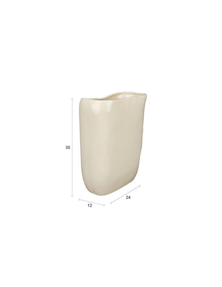 Vase Edna M Beige main product photo no-optimization