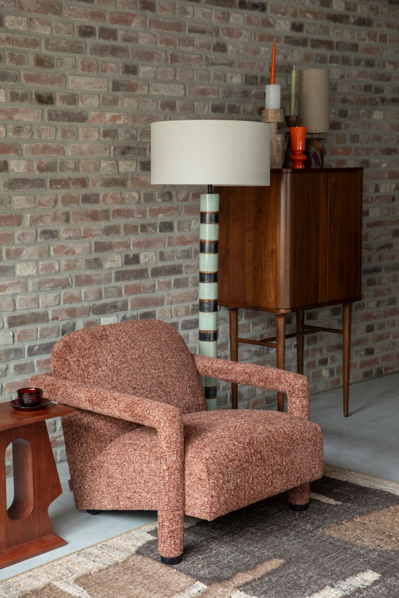 Lounge Chair Kent Bordeaux Red main product photo no-optimization