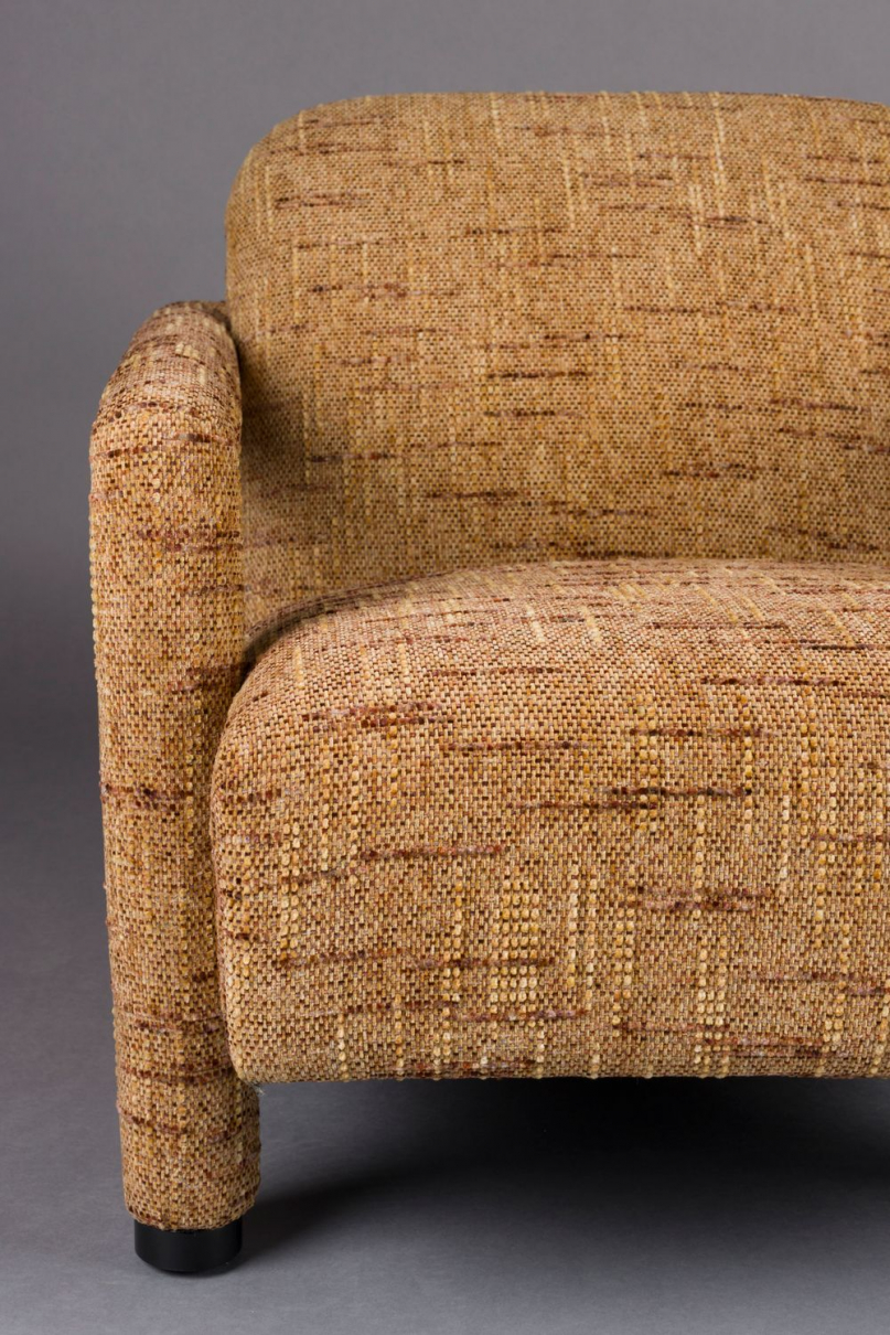 Lounge Chair Kent Ochre main product photo no-optimization