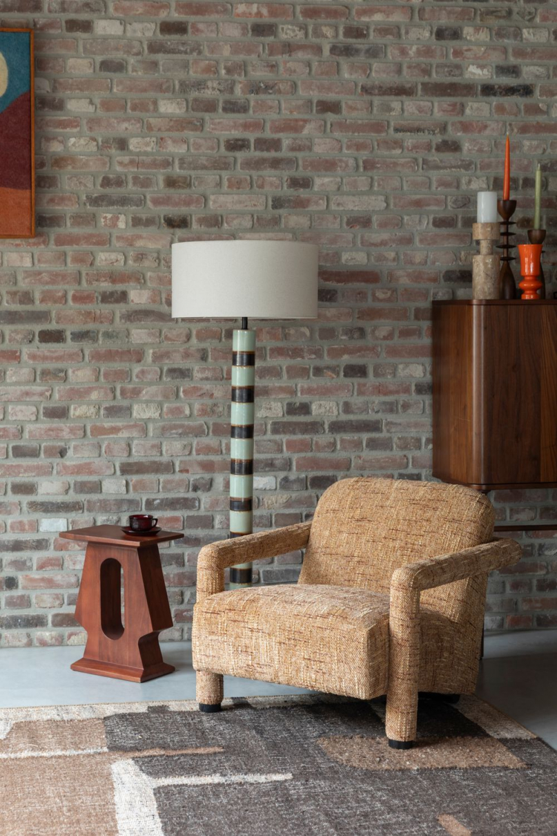 Lounge Chair Kent Ochre main product photo no-optimization