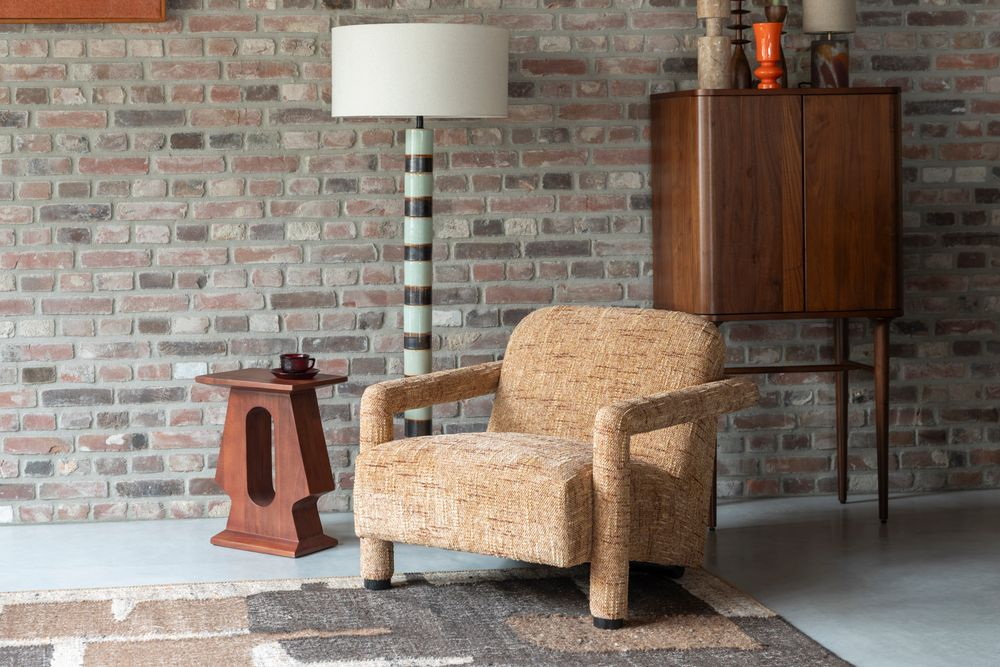 Lounge Chair Kent Ochre main product photo no-optimization