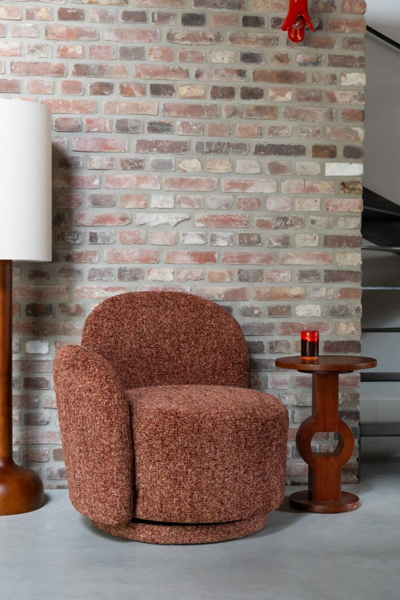 Lounge Chair Rose Bordeaux Red main product photo no-optimization