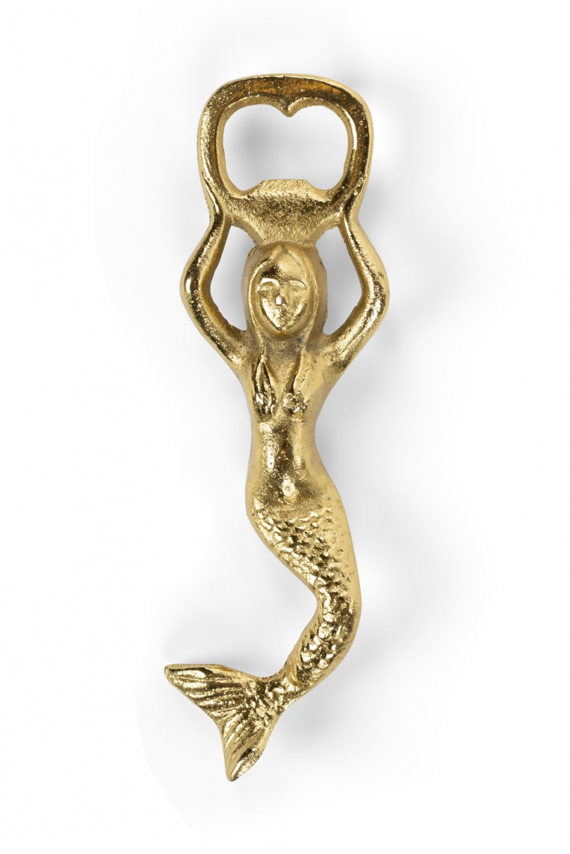 Bottle Opener Pop it like a Mermaid Gold main product photo no-optimization
