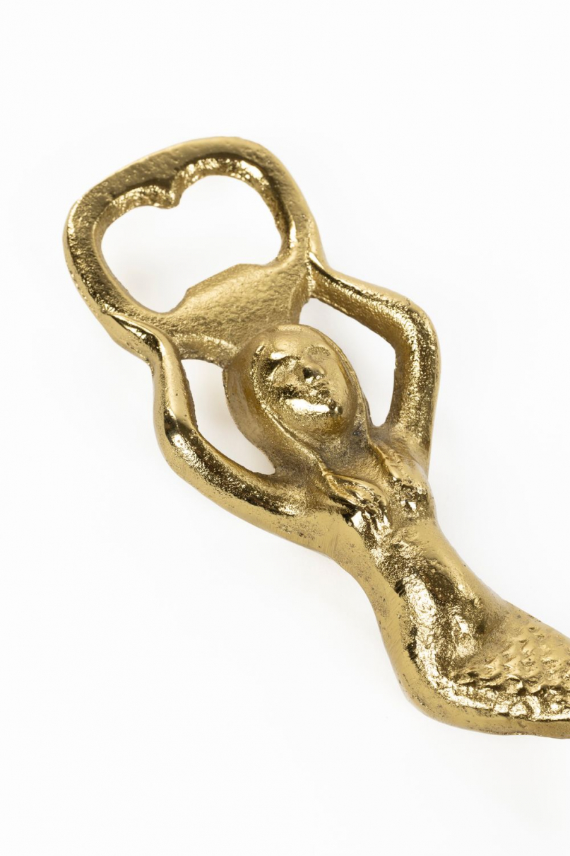 Bottle Opener Pop it like a Mermaid Gold main product photo no-optimization