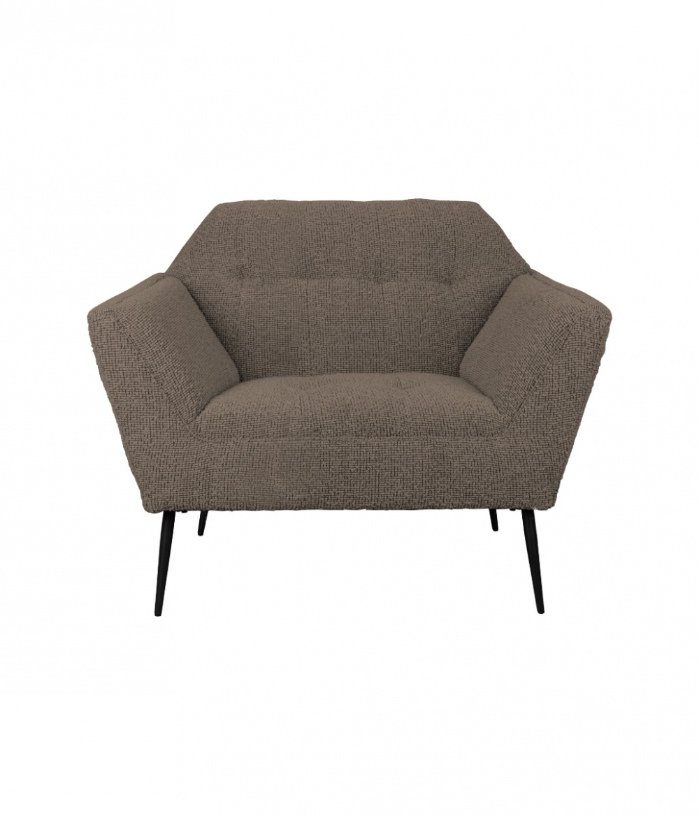 Kate Lounge Chair Boucl Camel