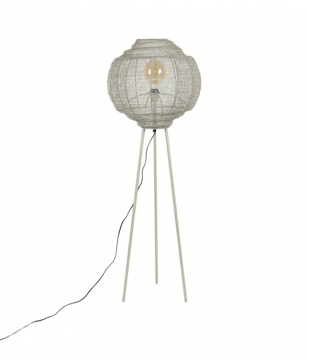 Meezan Vloerlamp Zand Grijs main product photo no-optimization