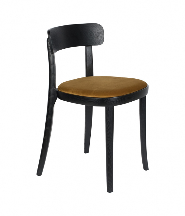 Brandon Chair Black/Ochre 1