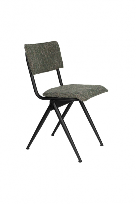 New Willow Chair Forest Green Front Side