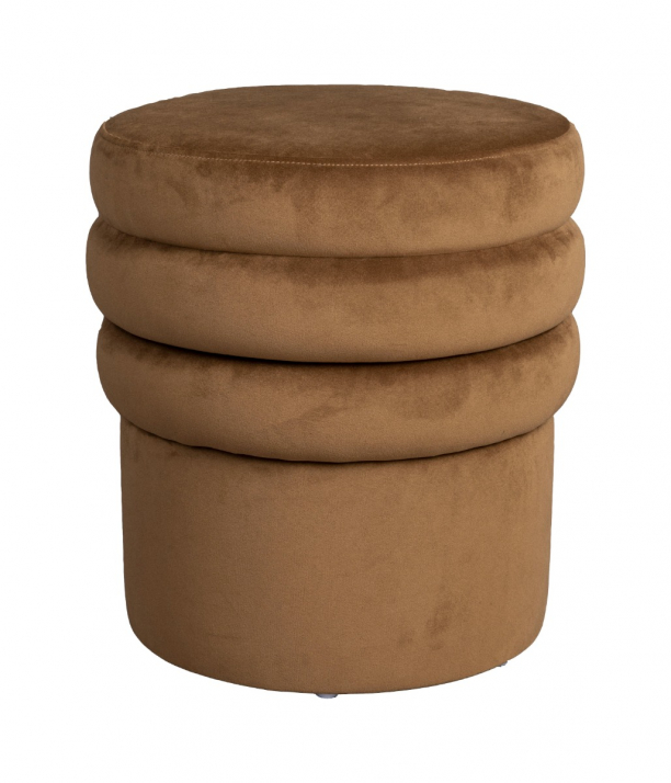 Aditi Pouffe Brown 1