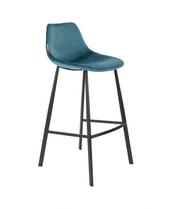 Franky Stool Petrol 80 cm 1