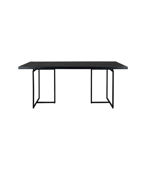 Class Dining Table Black 180X90 1