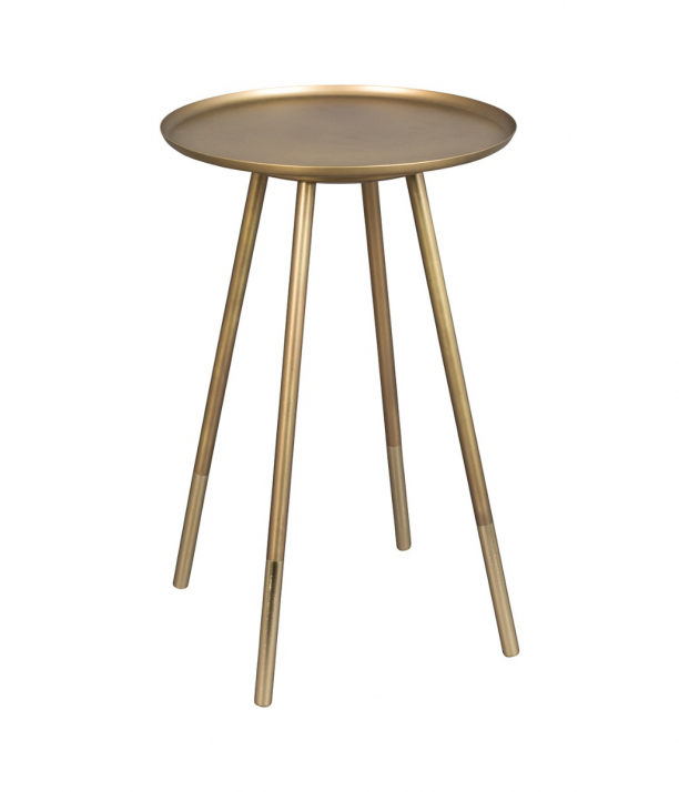 Eliot Side Table Brass 1