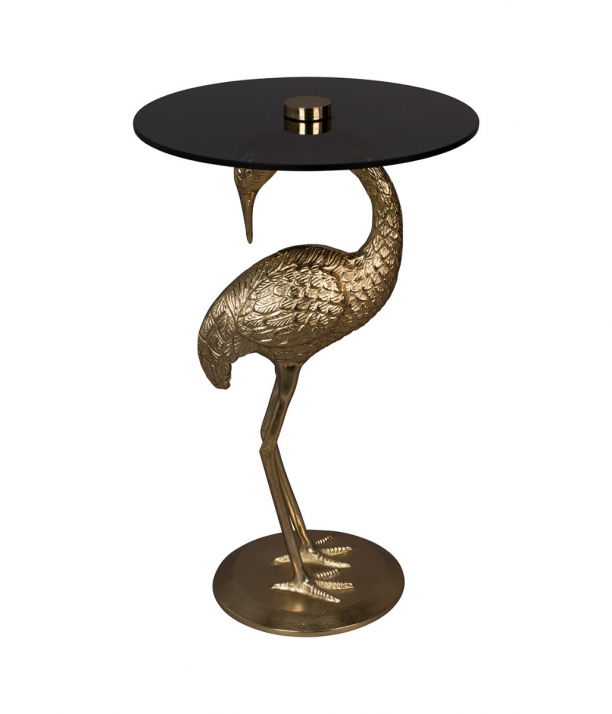 Crane Side Table Gold 1