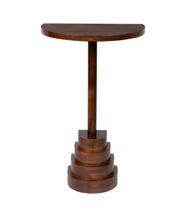 Lina Wall Side Table Walnut  1