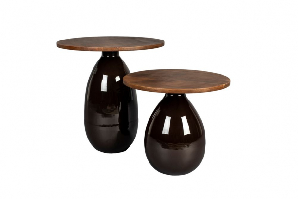 Silvine Side Table Set of 2 Front
