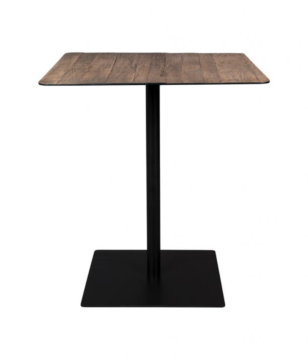 Braza Dining Table Square Brown 1