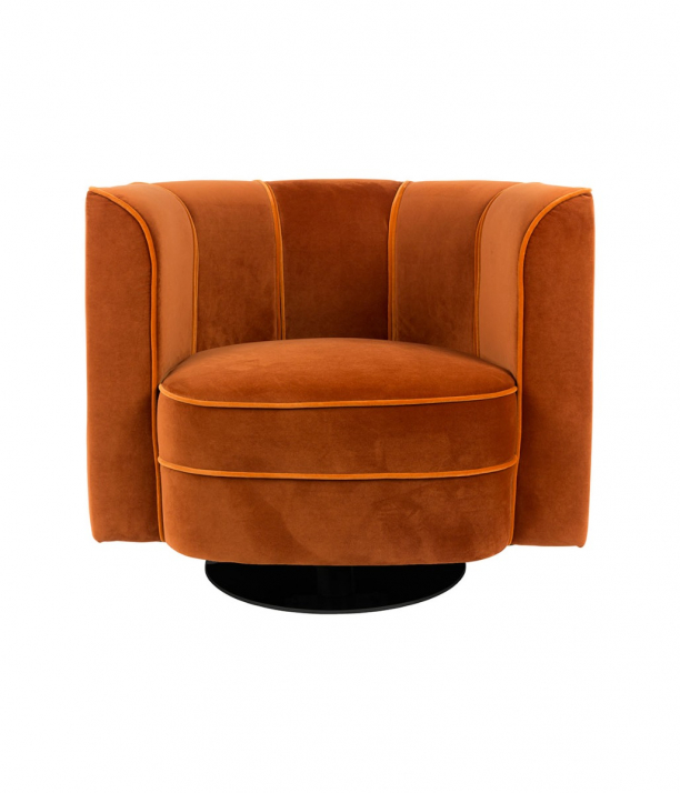 Flower Lounge Chair Orange 1