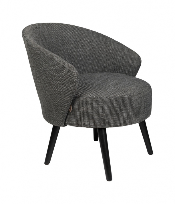 Waldo Lounge Chair Anthracite 1
