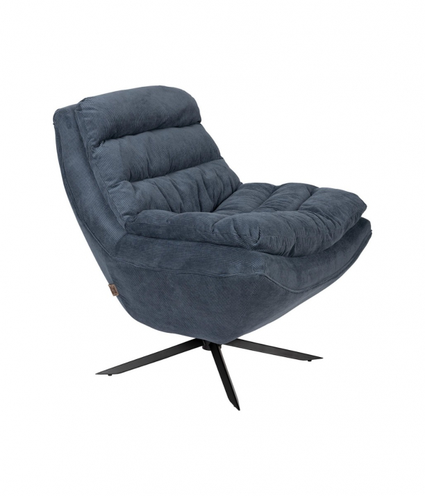 Vince Lounge Chair Blue 1