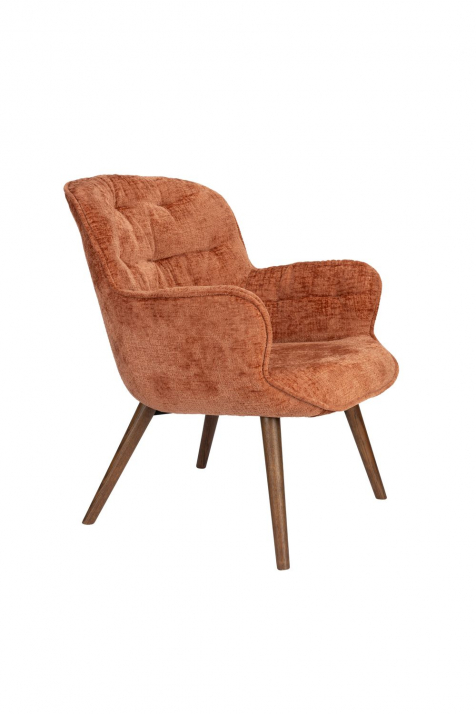 Lenn Lounge Chair Terra Front Side
