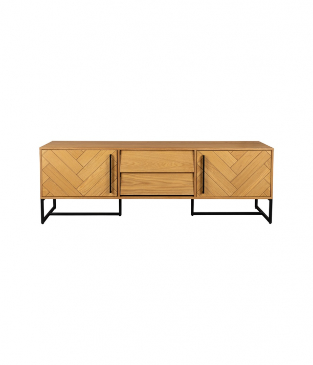 Class Sideboard Oak Low 1