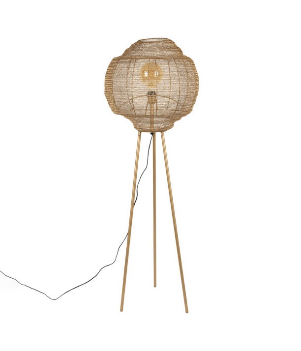 Meezan Floor Lamp Gold 1