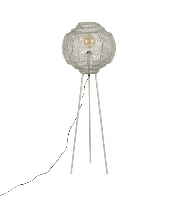 Meezan Floor Lamp Sand Grey 1