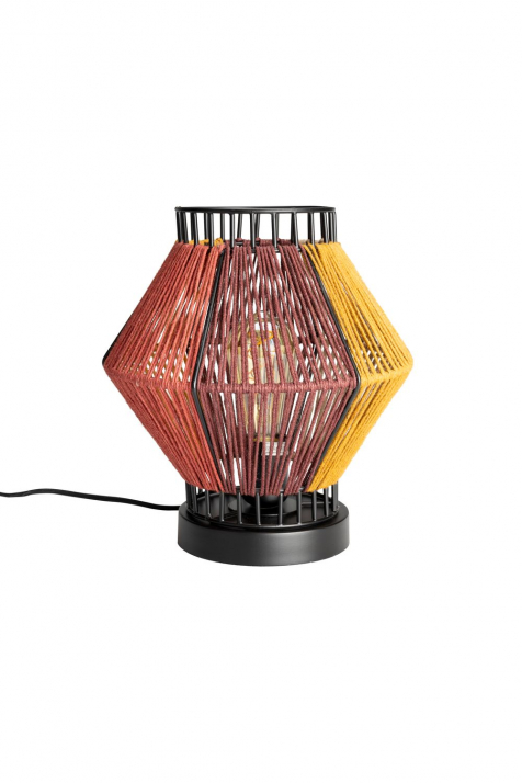 Surya Table Lamp Rope Front