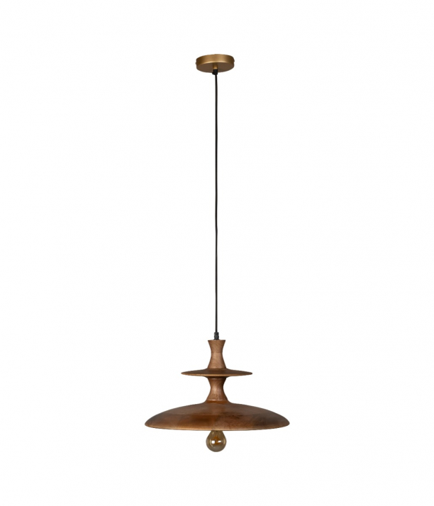 Cath Pendant Lamp L Walnut  1