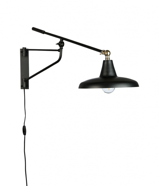 Hector Wall Lamp Black 1