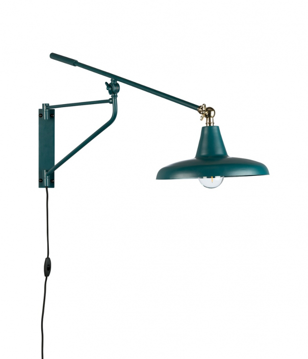 Hector Wall Lamp Teal 1